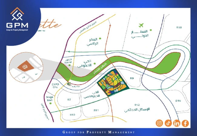 موقع-لافيردى-كاسيت-العاصمة-الإدارية-الجديدة