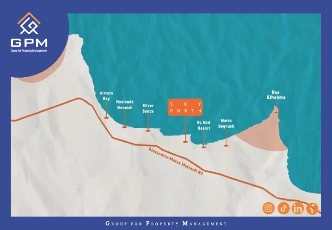 موقع-سكاي-نورث-الساحل-الشمالي